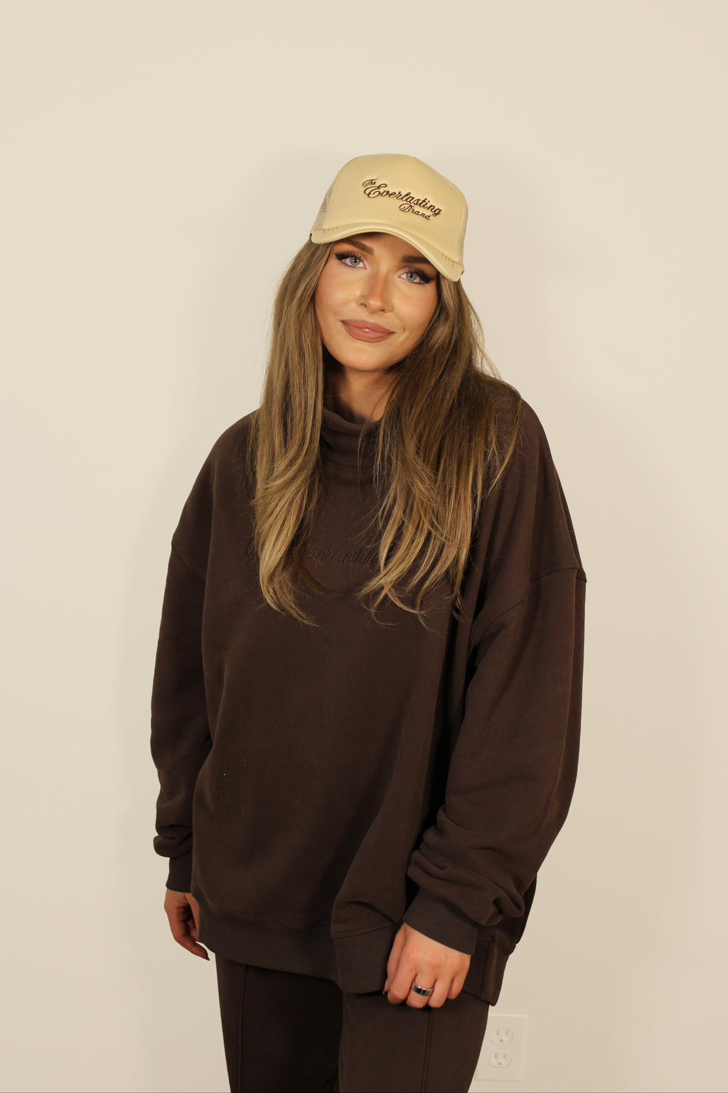 Khaki Foam Trucker Hat