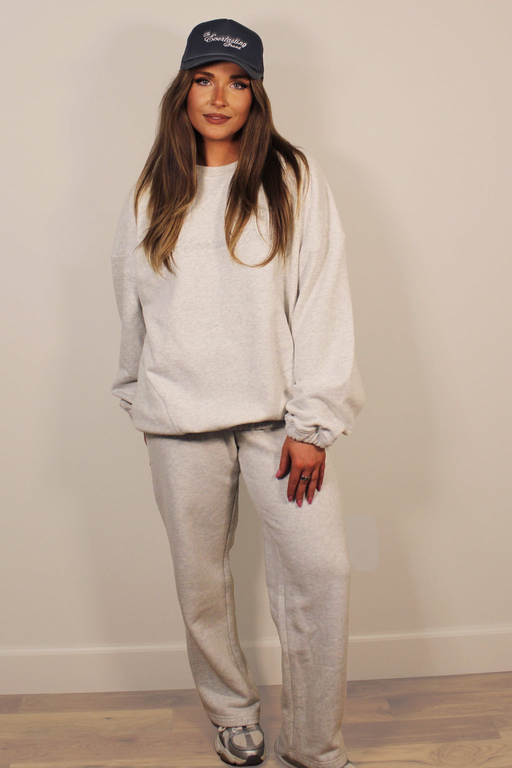 Cloud Gray Crewneck Sweatshirt